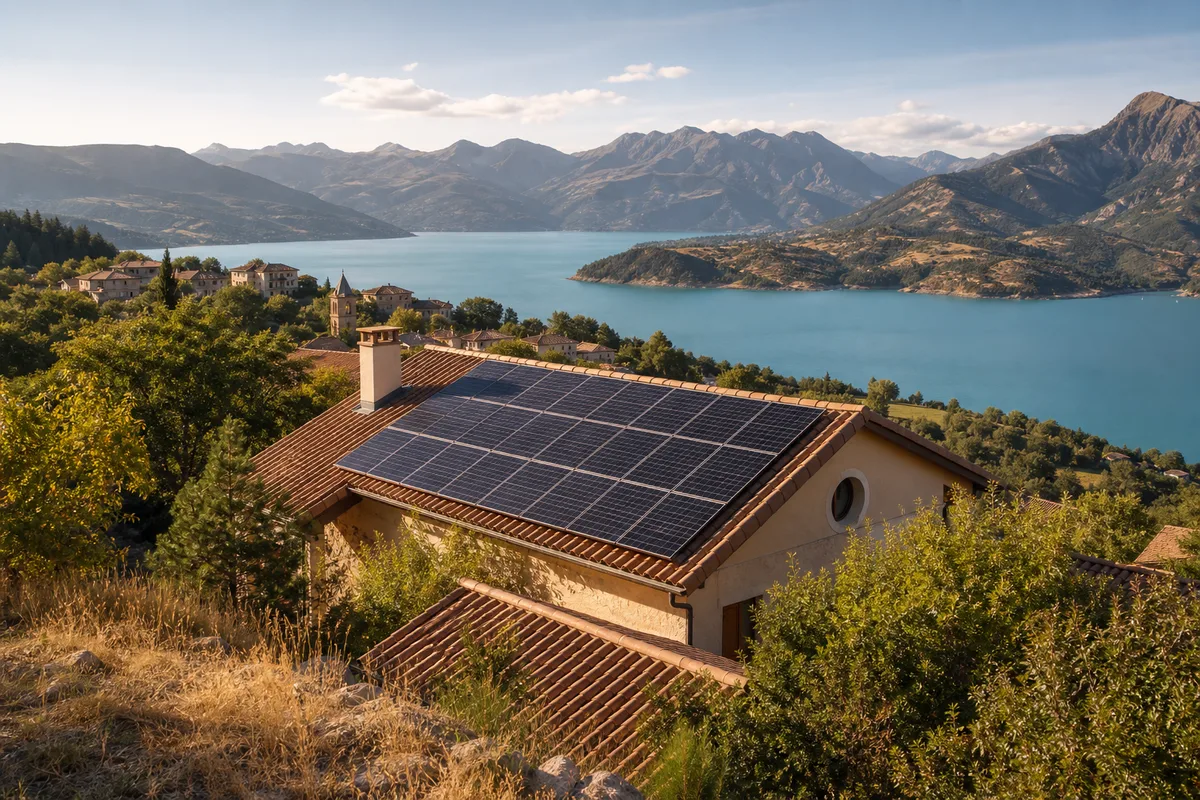 Panneau solaire Le Sauze-du-Lac : installation photovoltaïque