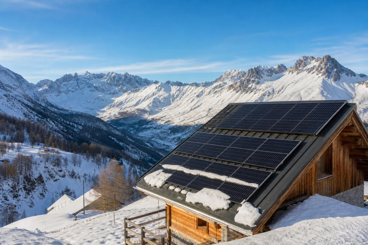 Panneau solaire Réallon : installation photovoltaïque